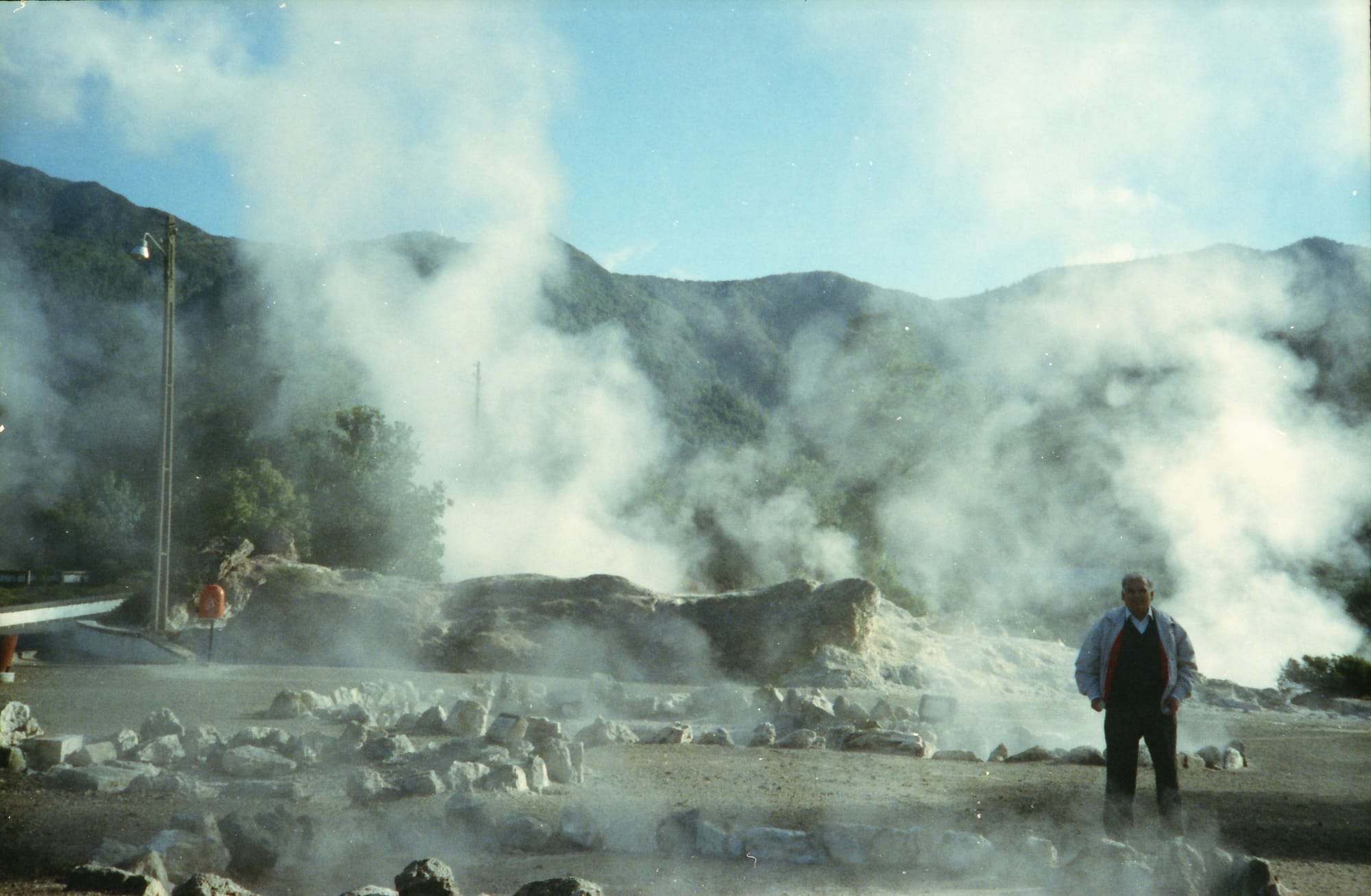 Papaji. The caldeiras at Furnas, São Miguel