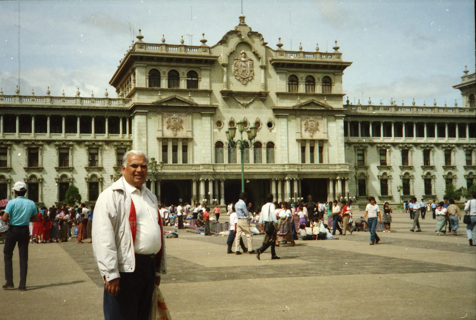Papaji in a plaza. Guatemala City