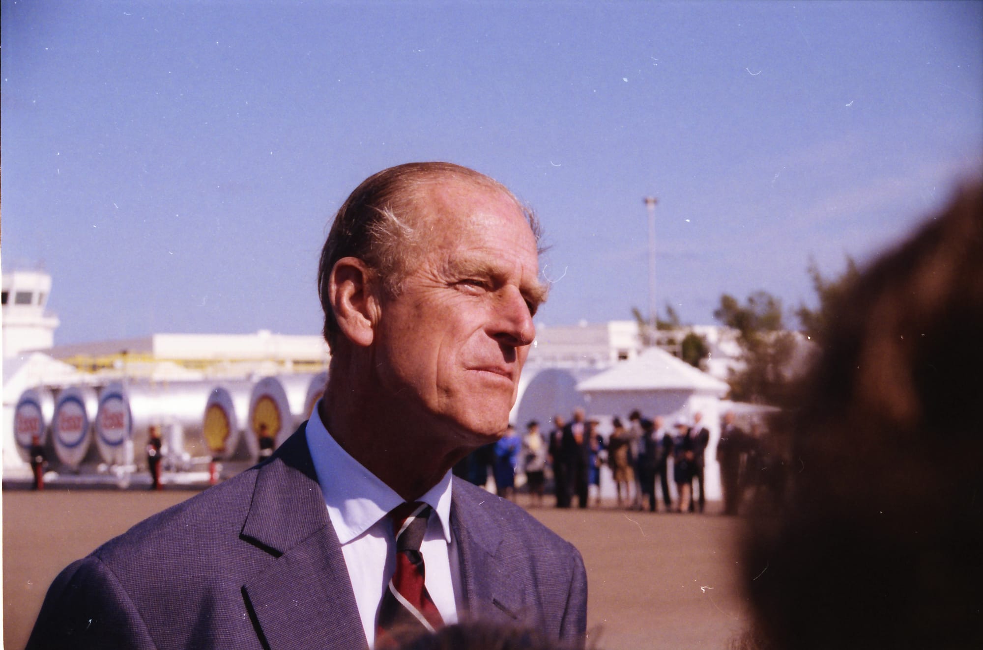 Prince Philip (close range). Bermuda