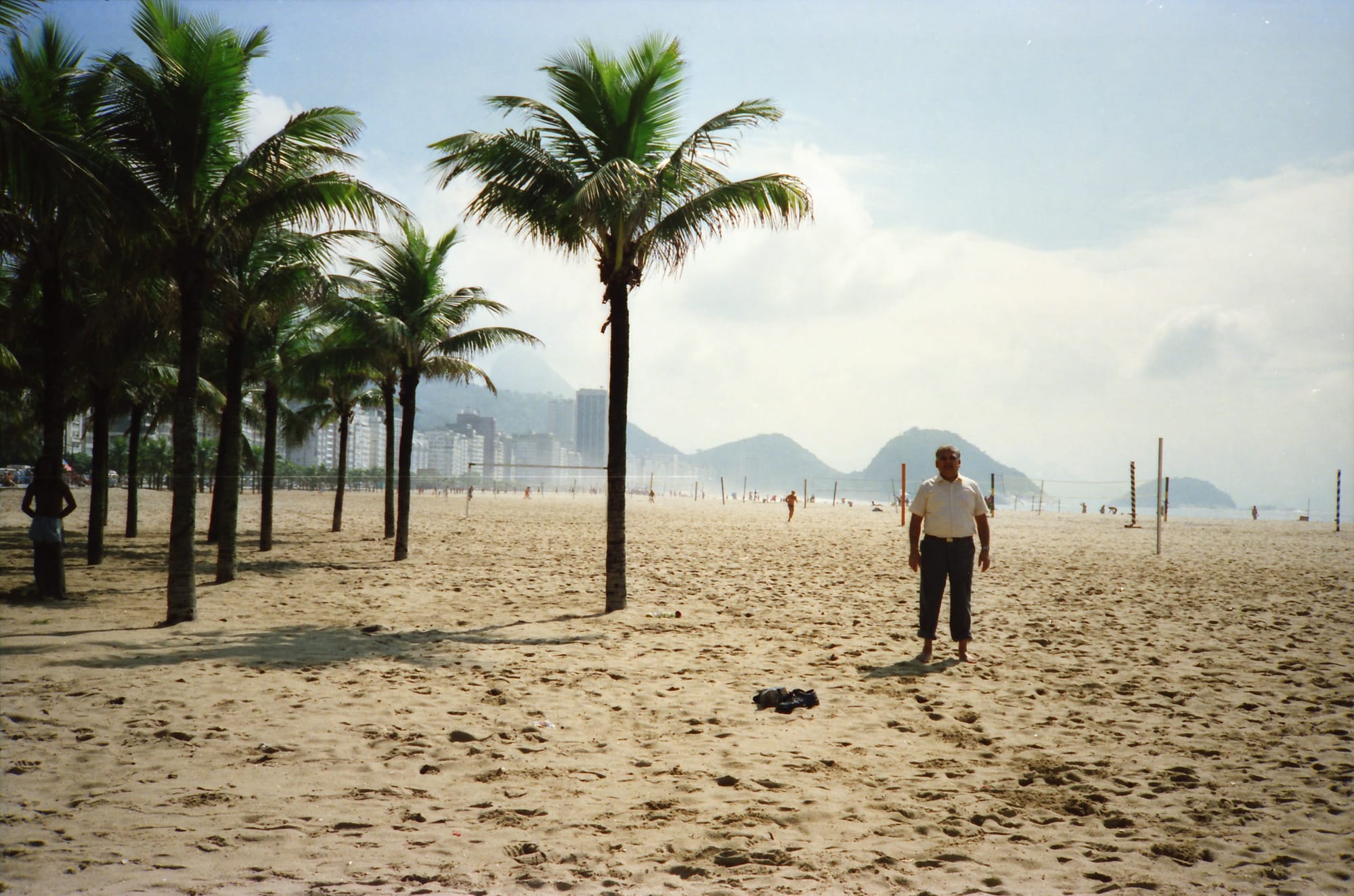 Papaji. A beach, possibly Copacabana