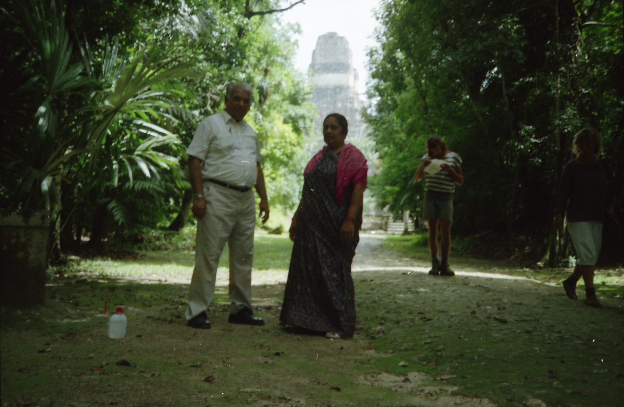 Papaji and Mataji. Tikal, Guatemala