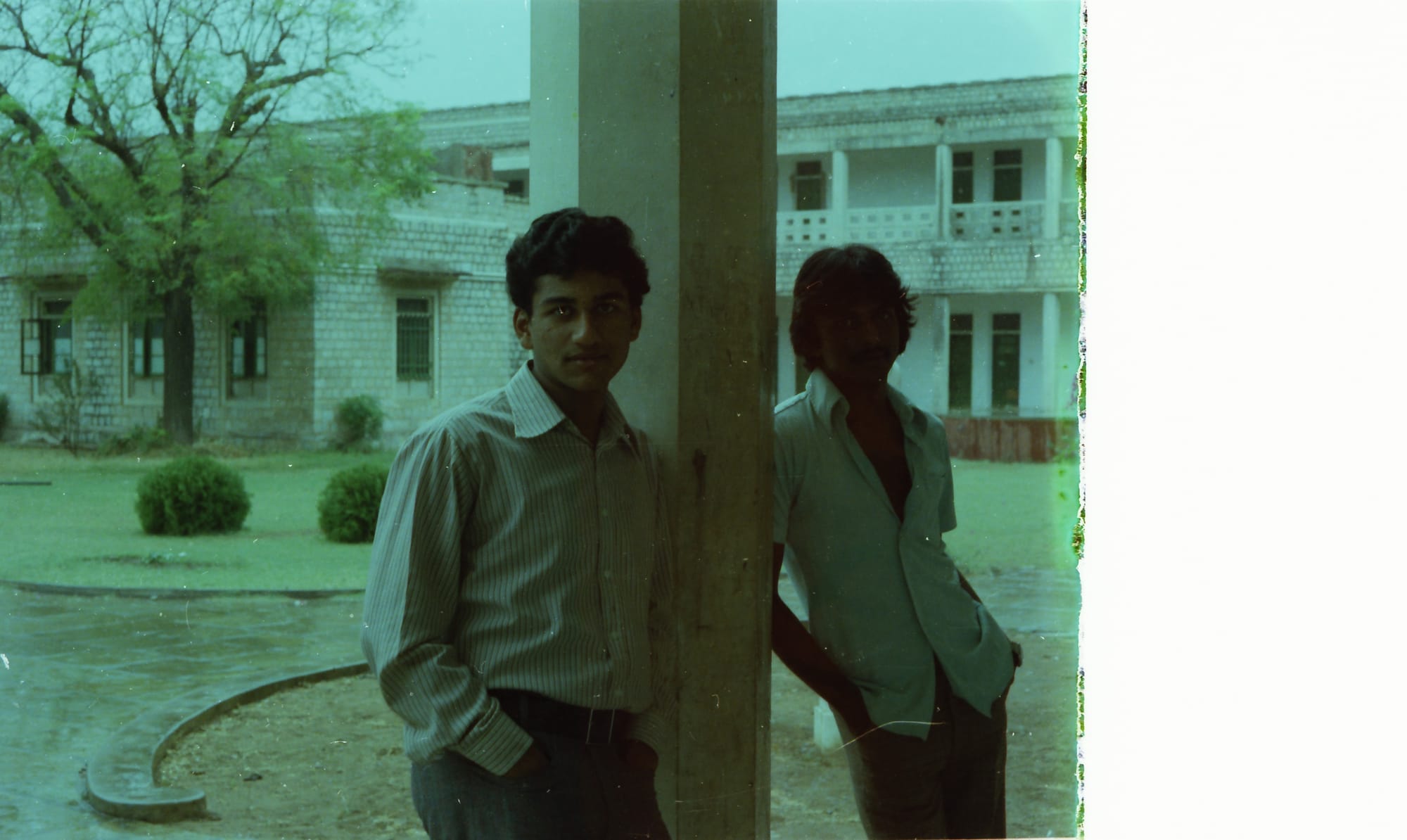 Sunil. India, a college campus
